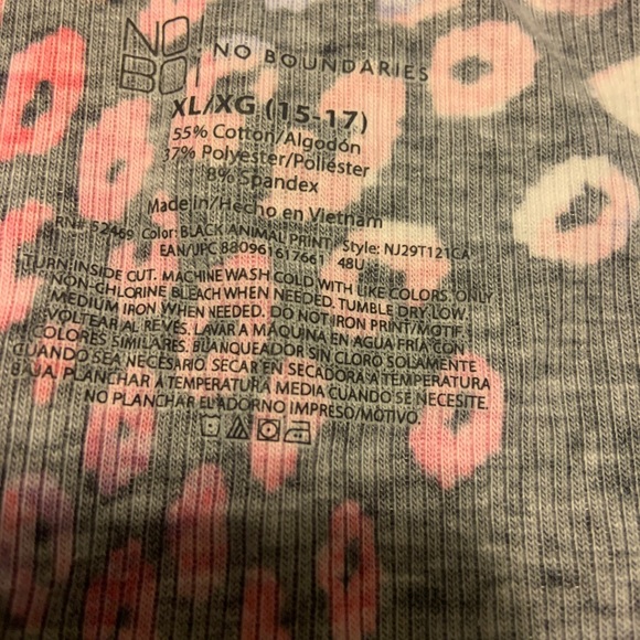 No boundaries tank. Multi color. XL 15-17 - Picture 5 of 5